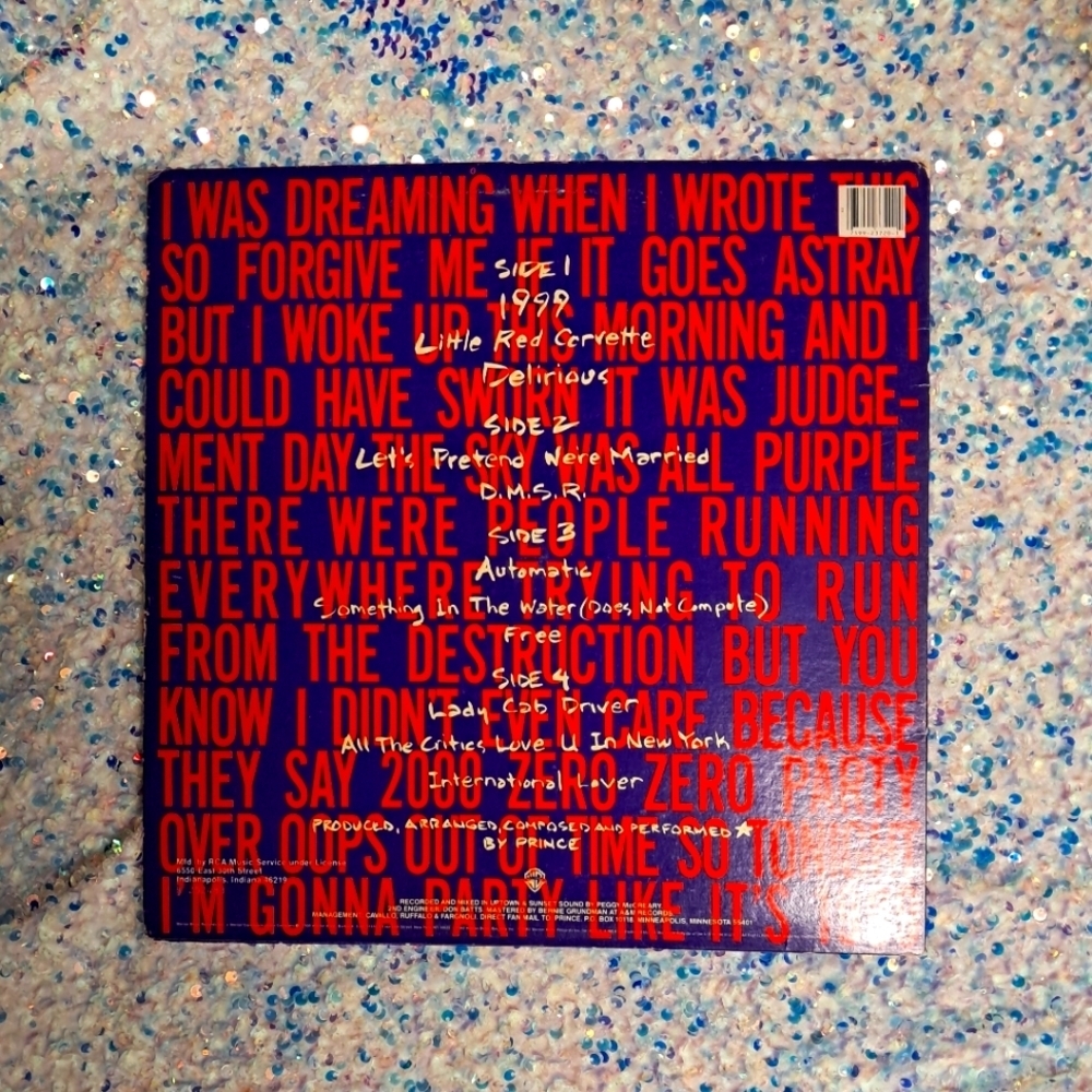 Prince 1999 Vinyl Excellent Condition - Picture 3 of 4